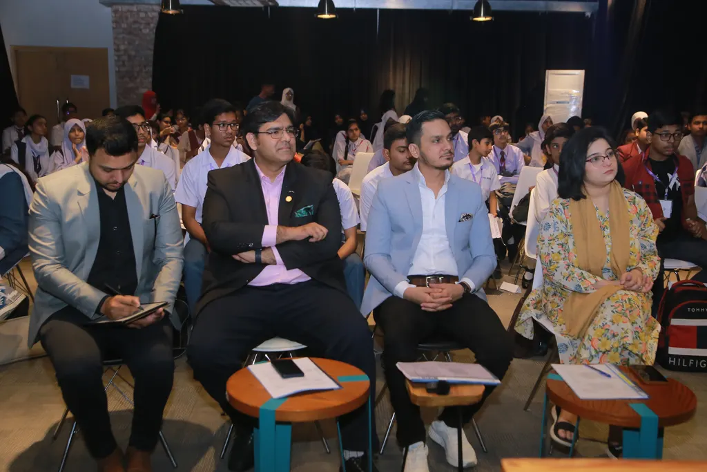 Judges Evaluating Startup Pitches Future Founders NexGen Olympics